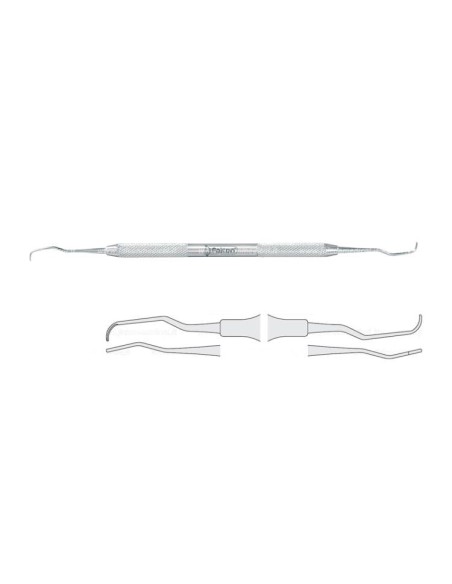 Classic-Round Curette Gracey Fig. 11/12 Top Quality  - Falcon Medical Italia