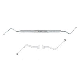 Classic-Round Cucchiaio Alveolare Doppio Hemingway Fig. 3  - Falcon Medical Italia