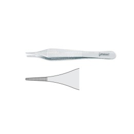 Pinzetta Anatomica Adson Punte Zigrinate 120mm  - Falcon Medical Italia