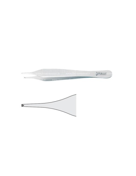 Pinzetta Chirurgica Adson 1x2 TH 120mm  - Falcon Medical Italia