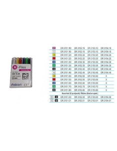 Lime in Acciaio Falcon Tipo H  - Falcon Medical Italia