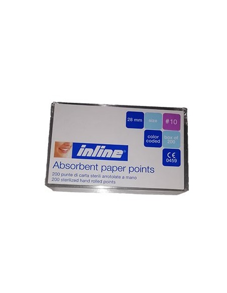 Punte di Carta assorbenti Inline  - Inline - BM Dentale