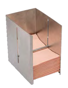 Distributore salviette in inox  - Larident