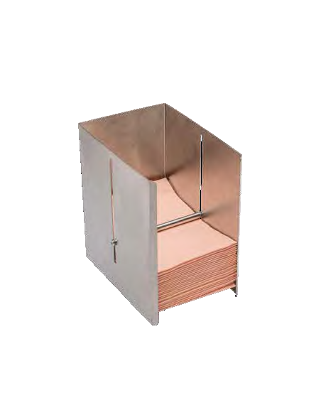 Distributore salviette in inox  - Larident