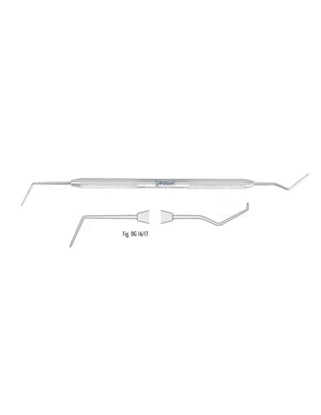 Classic-Round Sonda per Canali Doppia fig. DG16/17  - Falcon Medical Italia