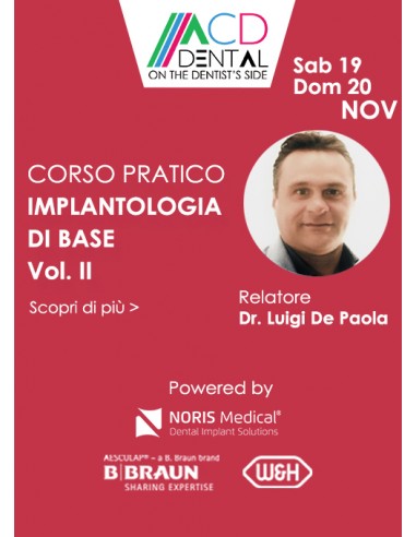 Corso Pratico di Implantologia Base Vol. II  -