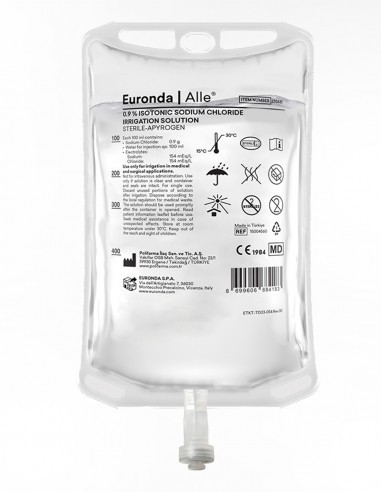 Soluzione Fisiologica Euronda 0,9 500 ml  - Euronda