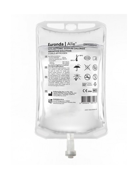 Soluzione Fisiologica Euronda 0,9 500 ml  - Euronda