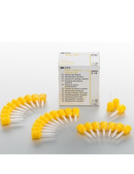 Puntali Miscelazione Gialli per Relyx Unicem