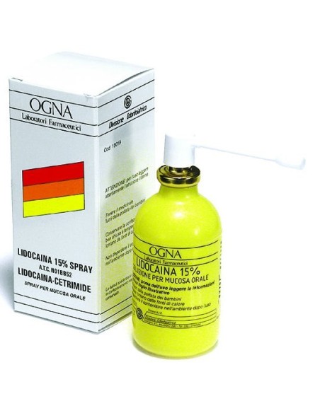 Lidocaina Spray 15%