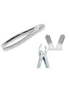 Pinza per Estrazione Mod. Europeo Fig. 17  - Falcon Medical Italia