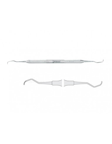 Classic-Round Curette Gracey Fig. 3/4 Top Quality  - Falcon Medical Italia